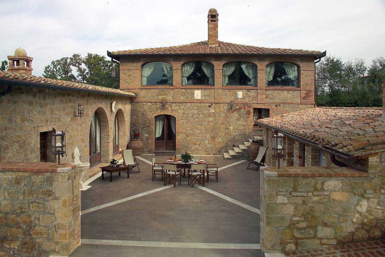 Villa Montichiello in Pienza, Orciatal
