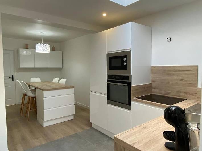 Location de vacances pour 5 personnes, avec terrasse à Faches-Thumesnil