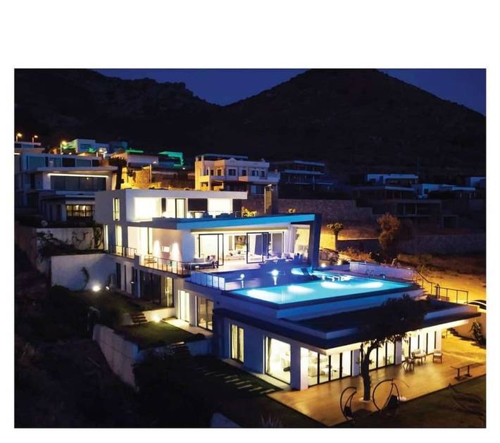 Villa pour 16 personnes, avec piscine et jardin, adapté aux familles à Bodrum - 4