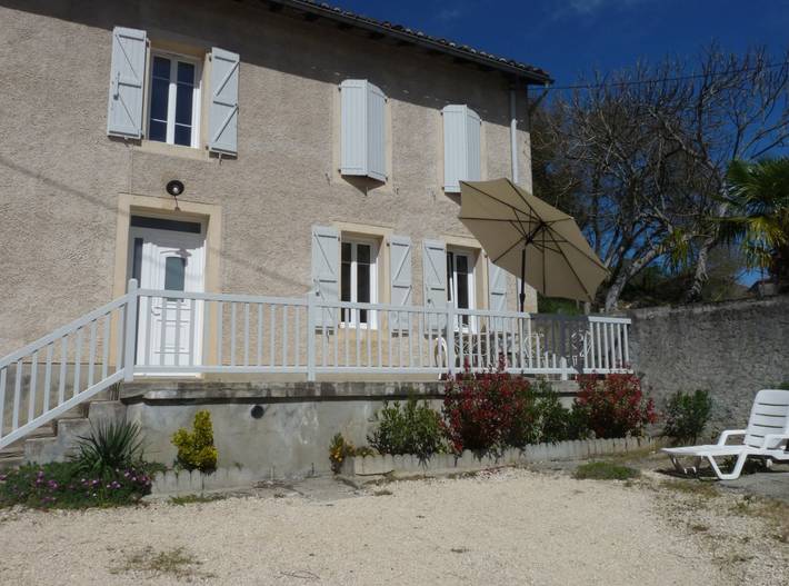 Gîte pour 4 personnes, avec balcon et jardin dans Montespan