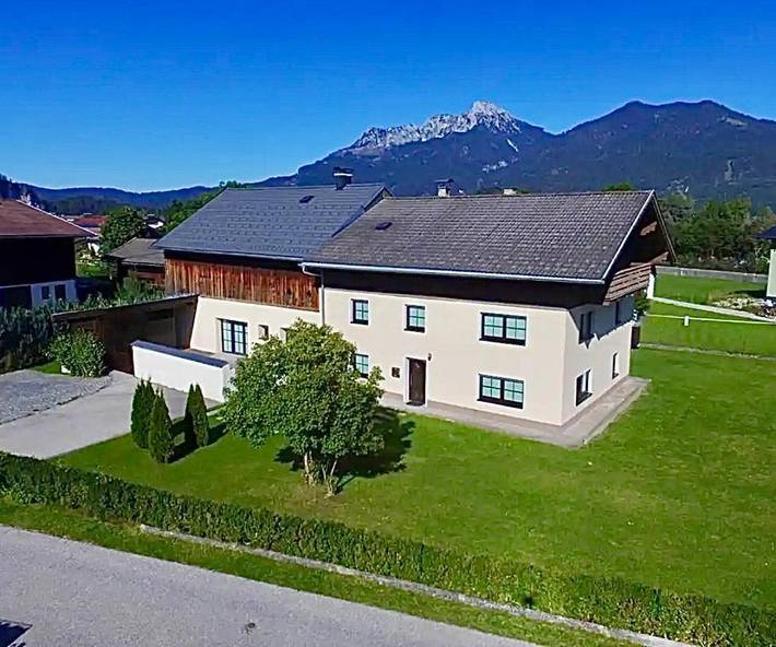 Ferienwohnung für 6 Personen, mit Ausblick und Garten