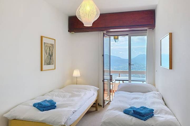 Appartamento intero, Superpanorama II in Lugano, Lago di Lugano