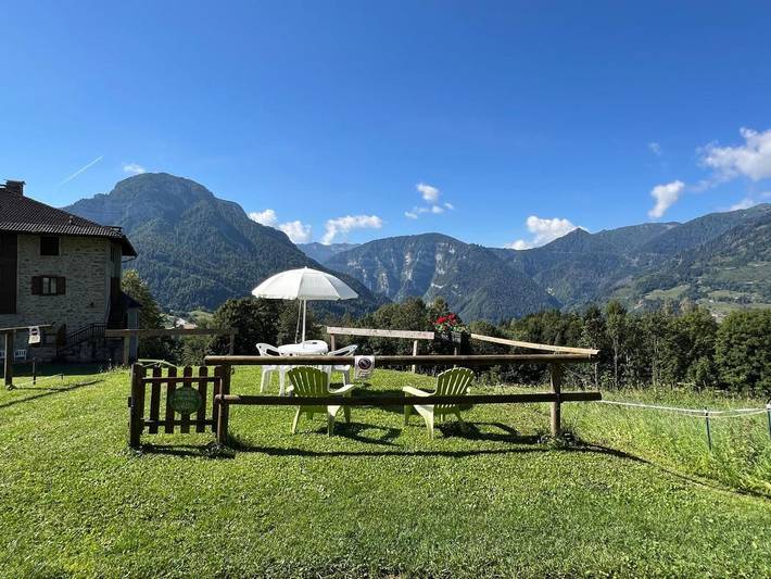 Location de vacances pour 4 personnes, avec vue et jardin à Canal San Bovo - 4