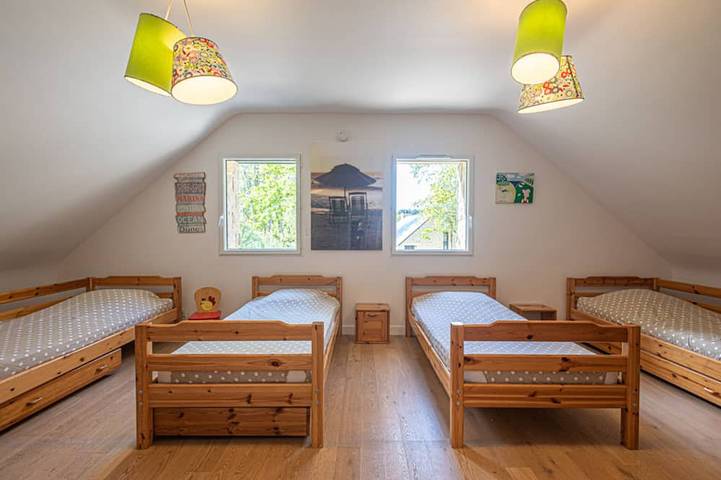 Location de vacances pour 15 personnes, avec terrasse et jardin dans Plage de Beg Lann - 4