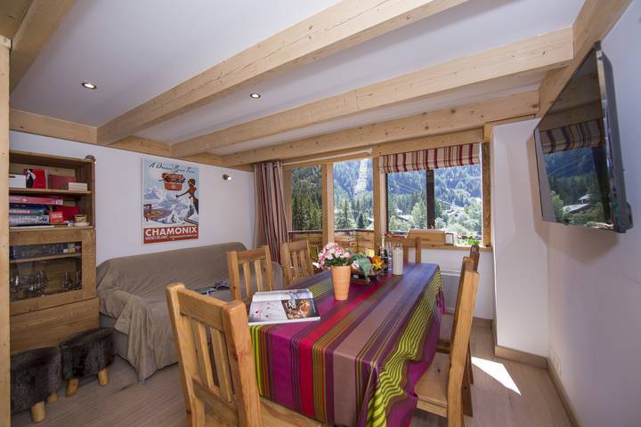 Gîte pour 5 personnes, avec balcon dans Argentière - 2