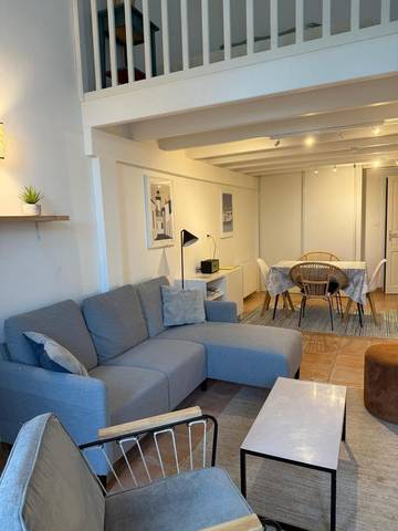 Gîte pour 4 personnes, avec terrasse dans Port Joinville