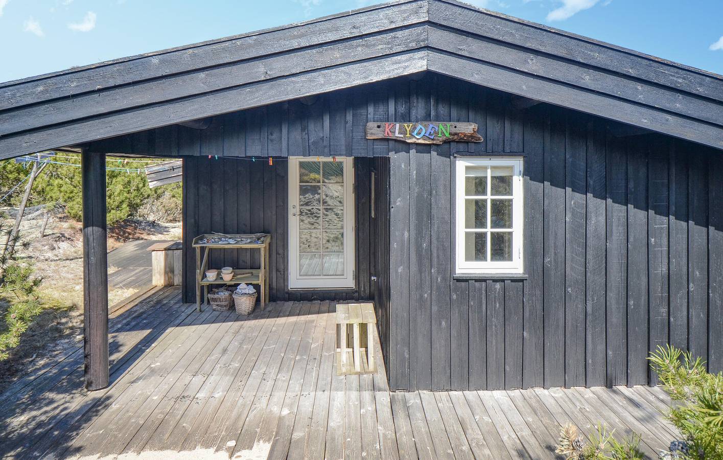 Feriehus for 4 personer med terrasse in Anholt