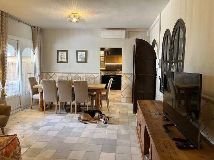 Casa rural para 8 personas, con vistas y piscina además de piscina para niños y jardín en Vera - 4