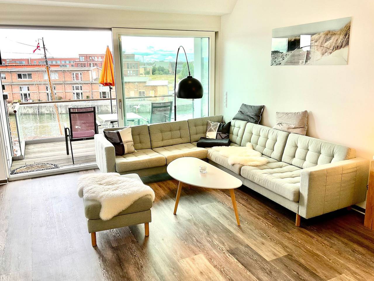 Ganze Ferienwohnung, Pier 16 mit Sauna - Abc346 - Pier 16 mit Sauna - Abc346 in Wismar, Nordwestmecklenburg (Wismar und Umgebung)