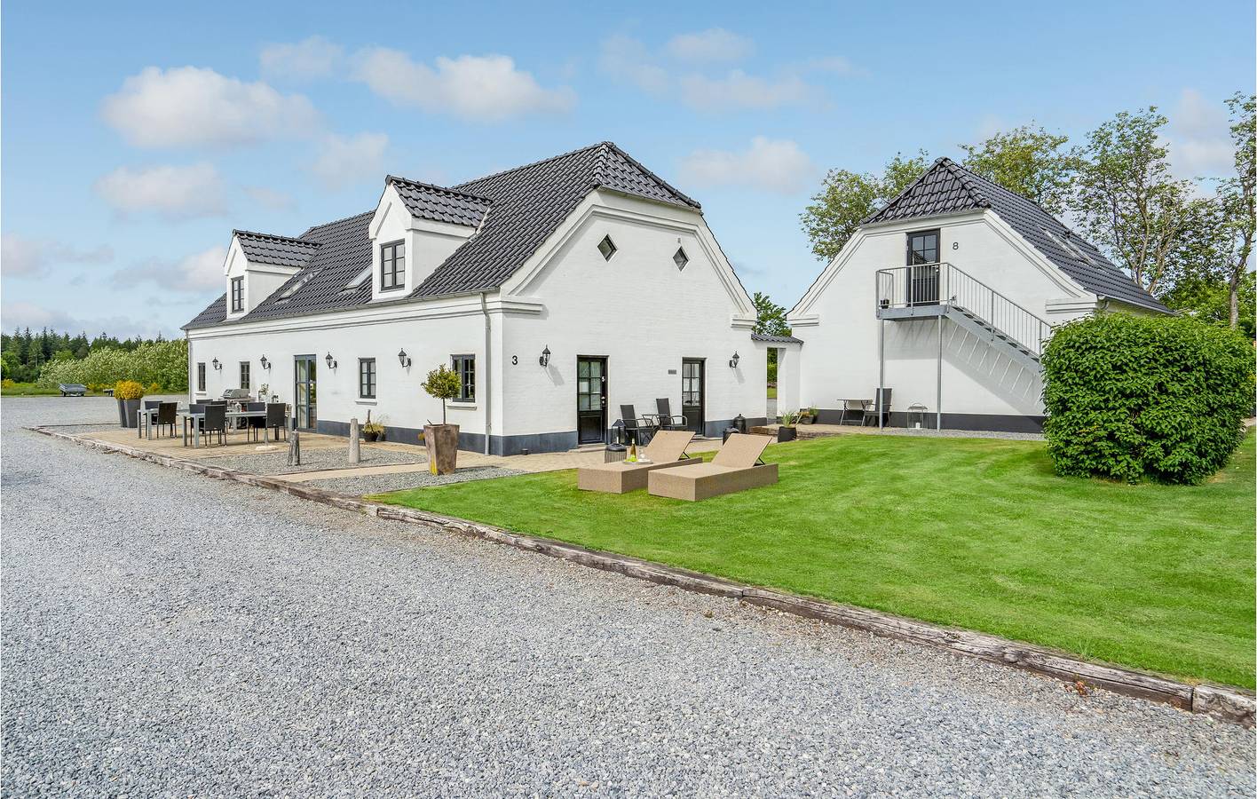 Ferienhaus für 22 Personen mit Terrasse in Ikast-Brande