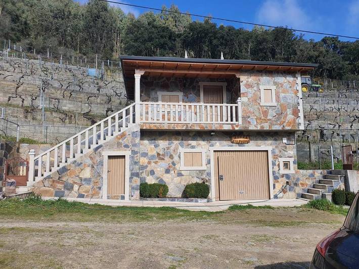 Casa rural para 2 personas, con Balcón y Terraza además de Jardín y Vistas en Provincia de Lugo