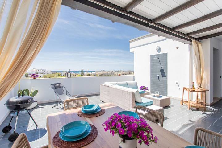 Appartamento per 4 persone, con balcone/terrazza in Scala di Furno