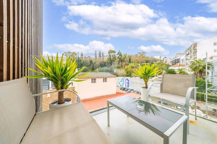 Ferienwohnung für 2 Personen, mit Balkon und Terrasse sowie Pool in Lissabon - 4