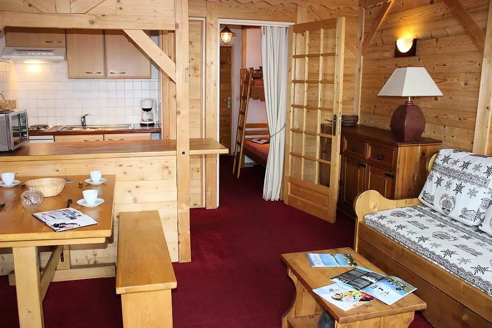 Studio entier, Val Thorens Belle Deco Pour Ce Studio 4 Personnes Proche De Tout in Val Thorens, Les Trois Vallées