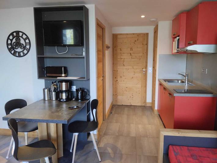 Studio pour 3 personnes, avec Balcon et Sauna dans La Plagne