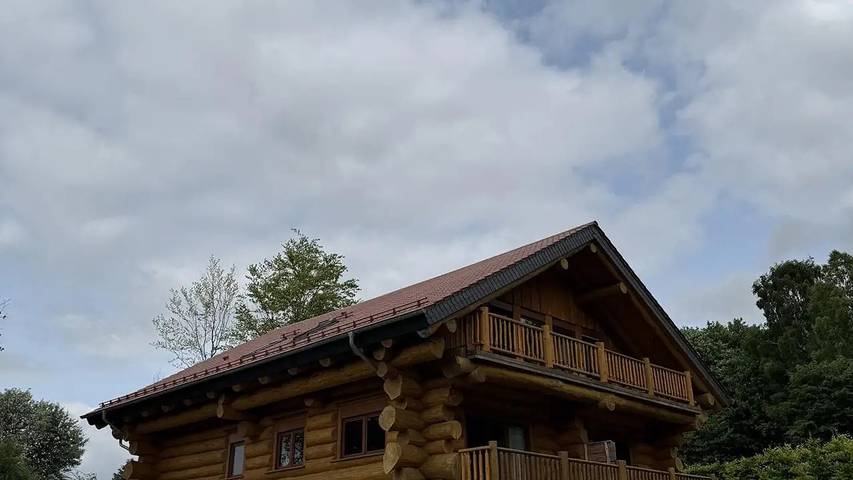 Hütte für 3 Personen, mit Balkon und Garten im Hunsrück
