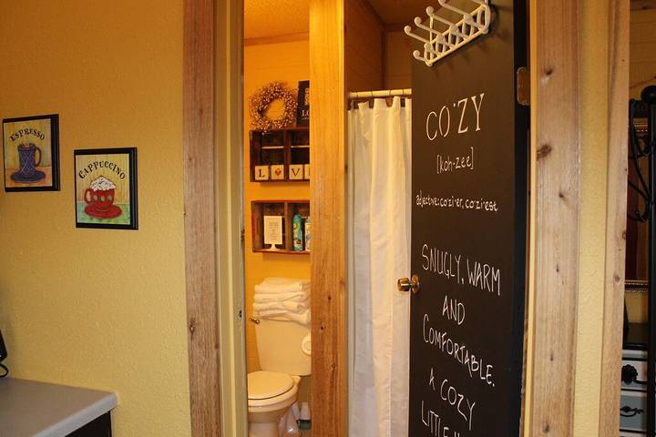 Blockhütte für 2 Personen, mit Garten, mit Haustier - 1