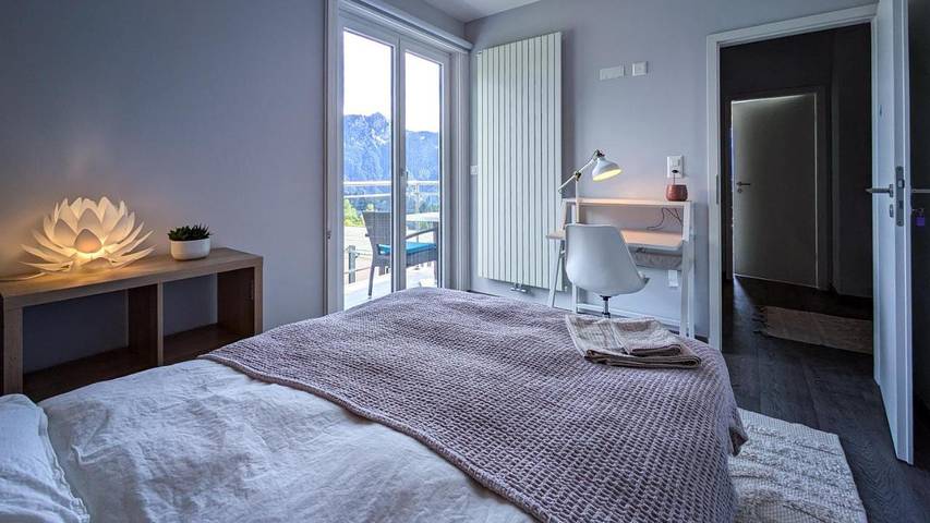 B&B für 2 Personen, mit Sauna und Garten sowie Ausblick in der Schweiz