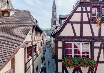 Gîte pour 6 personnes, avec vue dans Office De Tourisme De Strasbourg