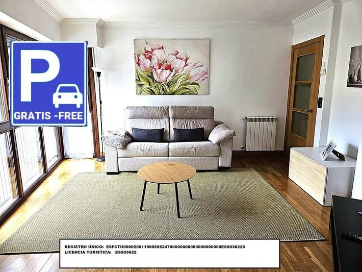 Gîte pour 6 personnes, avec Balcon et Terrasse à Astigarraga