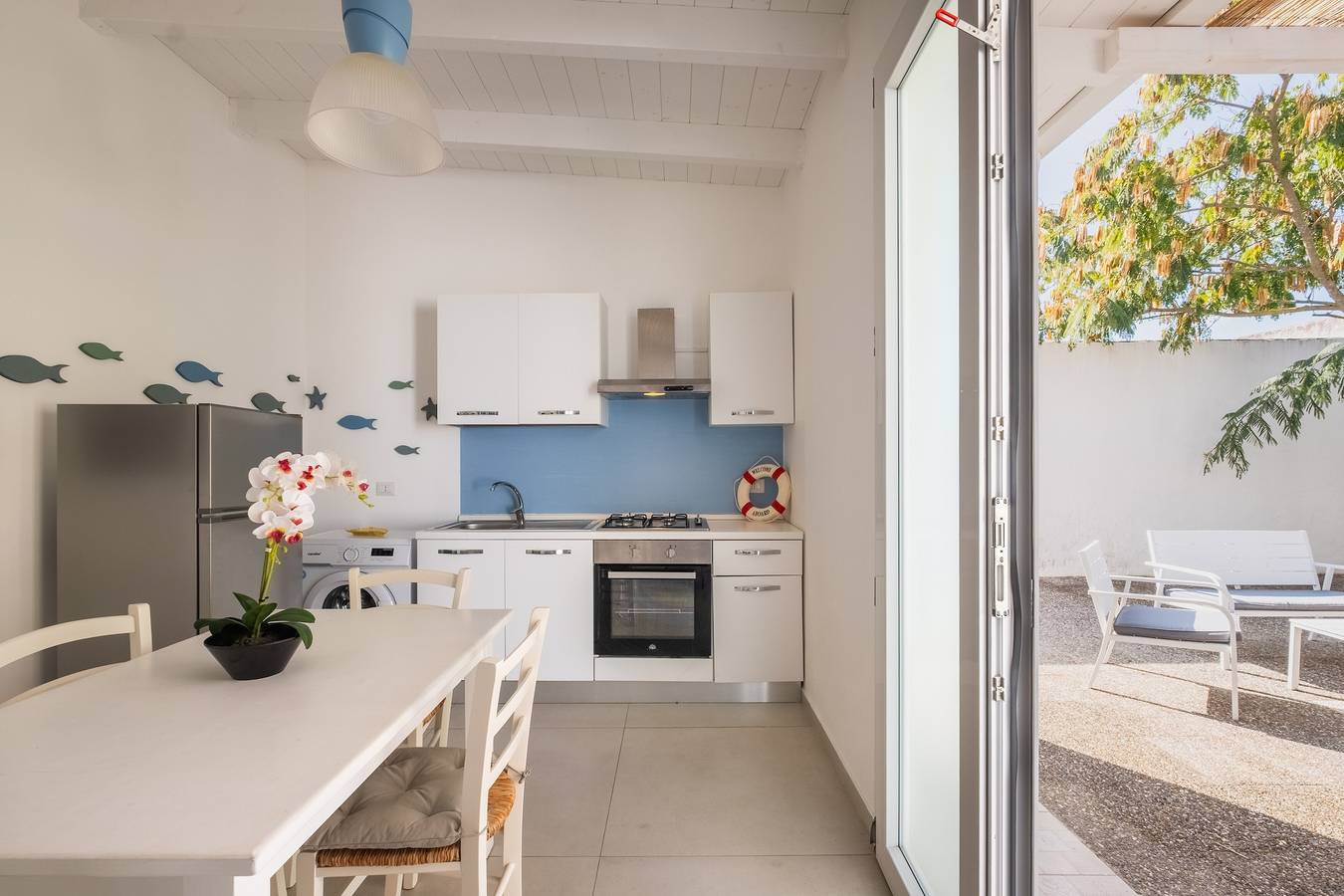 Maison de Vacances 'Serèn – Villa Premium en Bord de Mer' avec Jardin Privé, Wi-Fi et Climatisation in Porto Cesareo, Golfe de Tarente