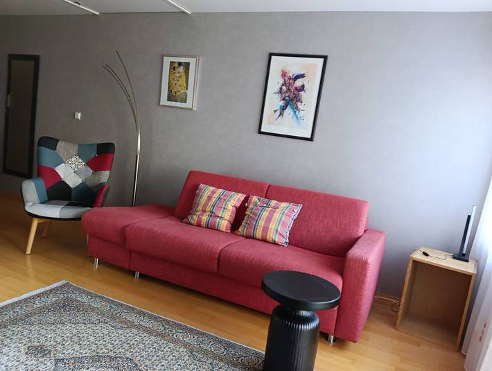 Ganze Wohnung, Ferienwohnung 'Diepold' mit Bergblick, Gemeinschaftsgarten und Wi-Fi in Wasserburg (Bodensee), Bayerisch Schwaben