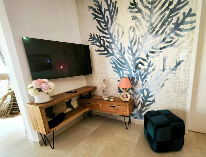 Gîte pour 2 personnes, avec vue et balcon dans Plage des Salins (Hyeres) - 2