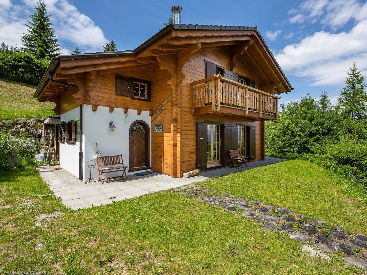 Chalet Haute Vue in La Tzoumaz, Riddes
