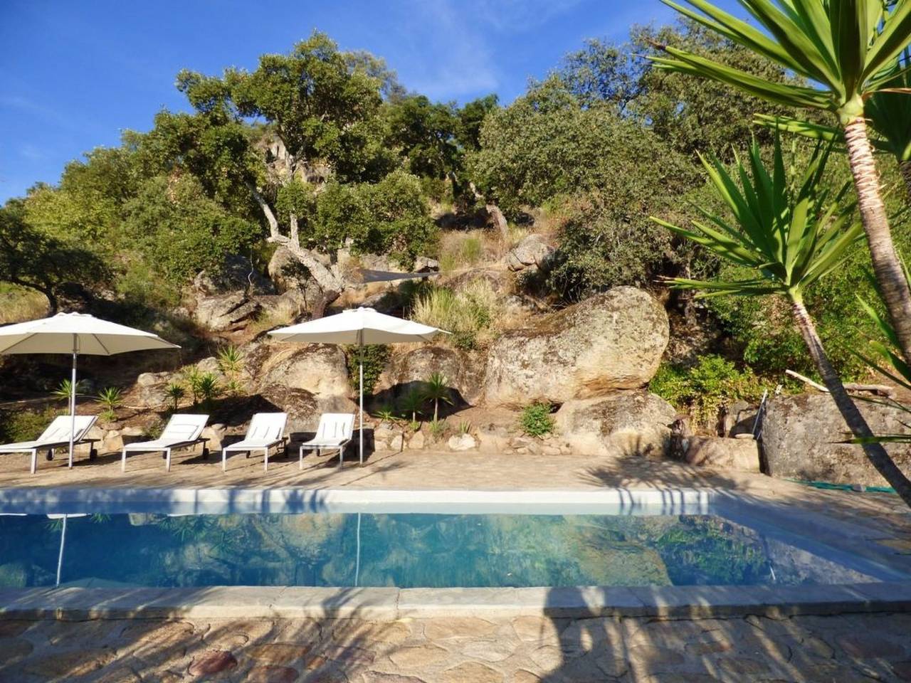 Das Cortijo auf der Finca al-manzil in Montánchez, Provincia de Cáceres