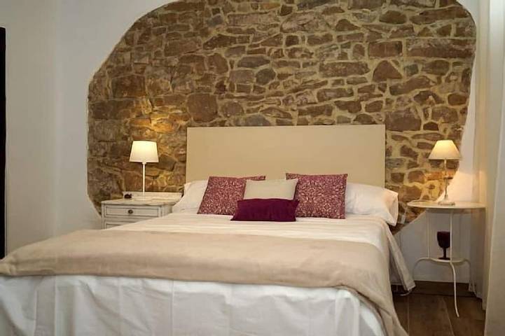 Landhaus (Vollvermietung) El Carolino für 4 Personen + zwei Zustellbetten in Larraga, Navarra Provinz