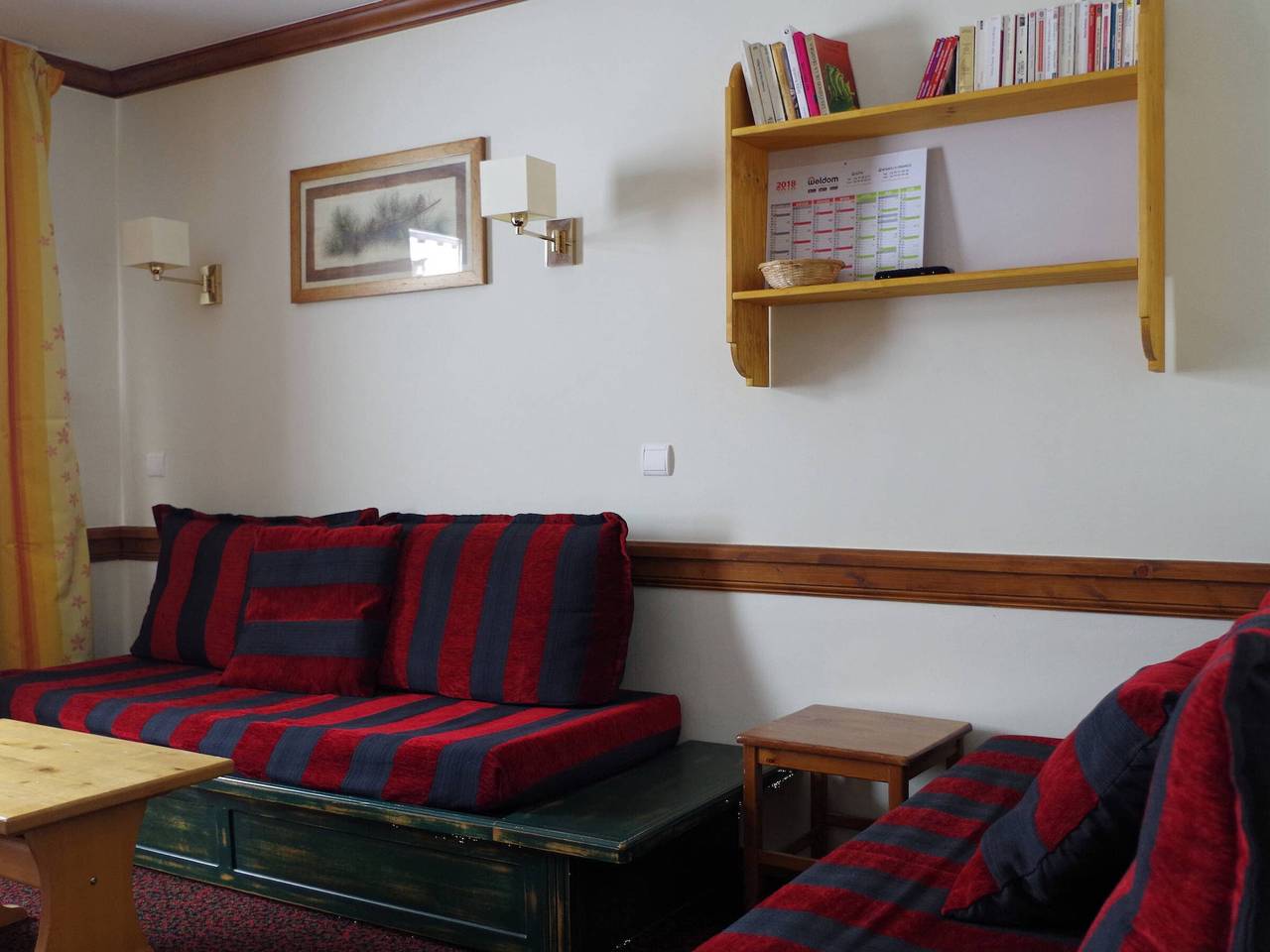 Entire apartment, Lovely 3-room apt, balcony, pets allowed, ski-in ski-out in La Plagne, La Plagne-Tarentaise