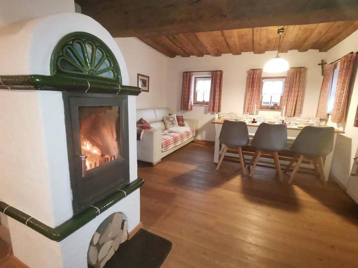 Ferienhaus für 6 Personen, mit Terrasse und Garten sowie Ausblick