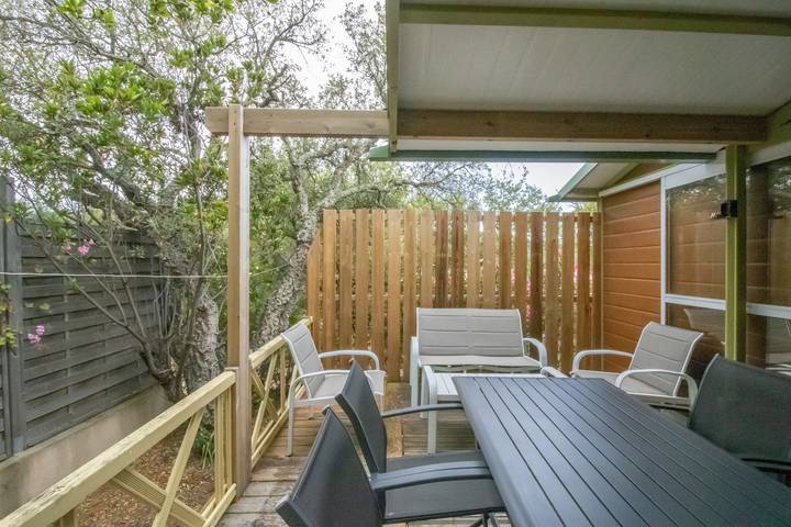 Chalet per 5 persone, con balcone e piscina per bambini, adatto a famiglie con bambini - 1