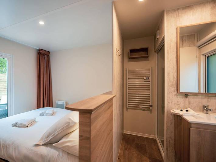 Camping Domaine de l'Orangerie de Lanniron - Mobilheim 2 personen - Angebot Duo Luxe Golf 2 Pers. 1 Schlafz. in Quimper, Quimper und Umgebung