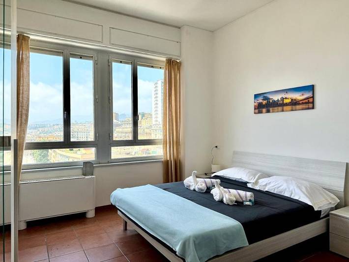 Appartamento per 6 persone, con Panorama in Sampierdarena