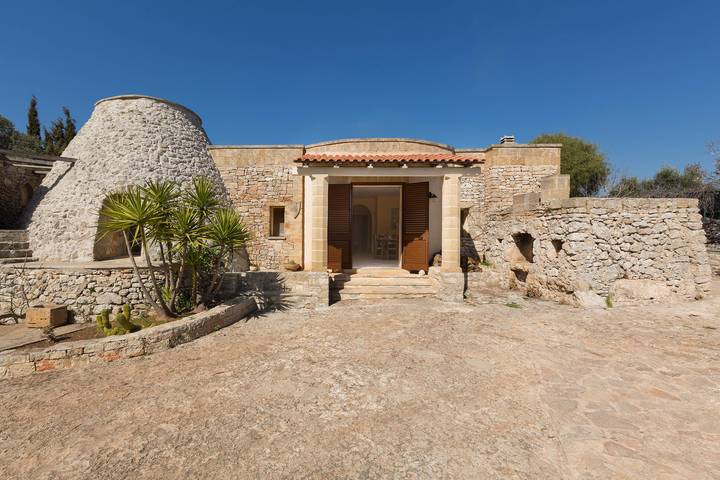 Appartamento per 7 persone, con piscina a Patù