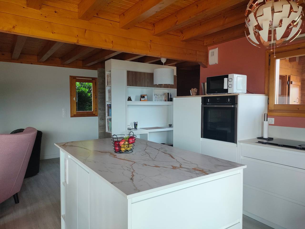 Chalet für 8 Personen mit Balkon in Taninges, Region Bonneville