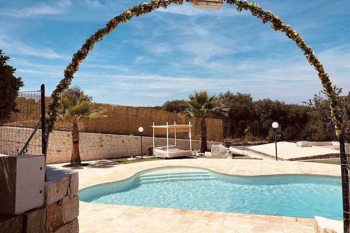 Villa con piscina per 6 persone, con giardino a Monopoli