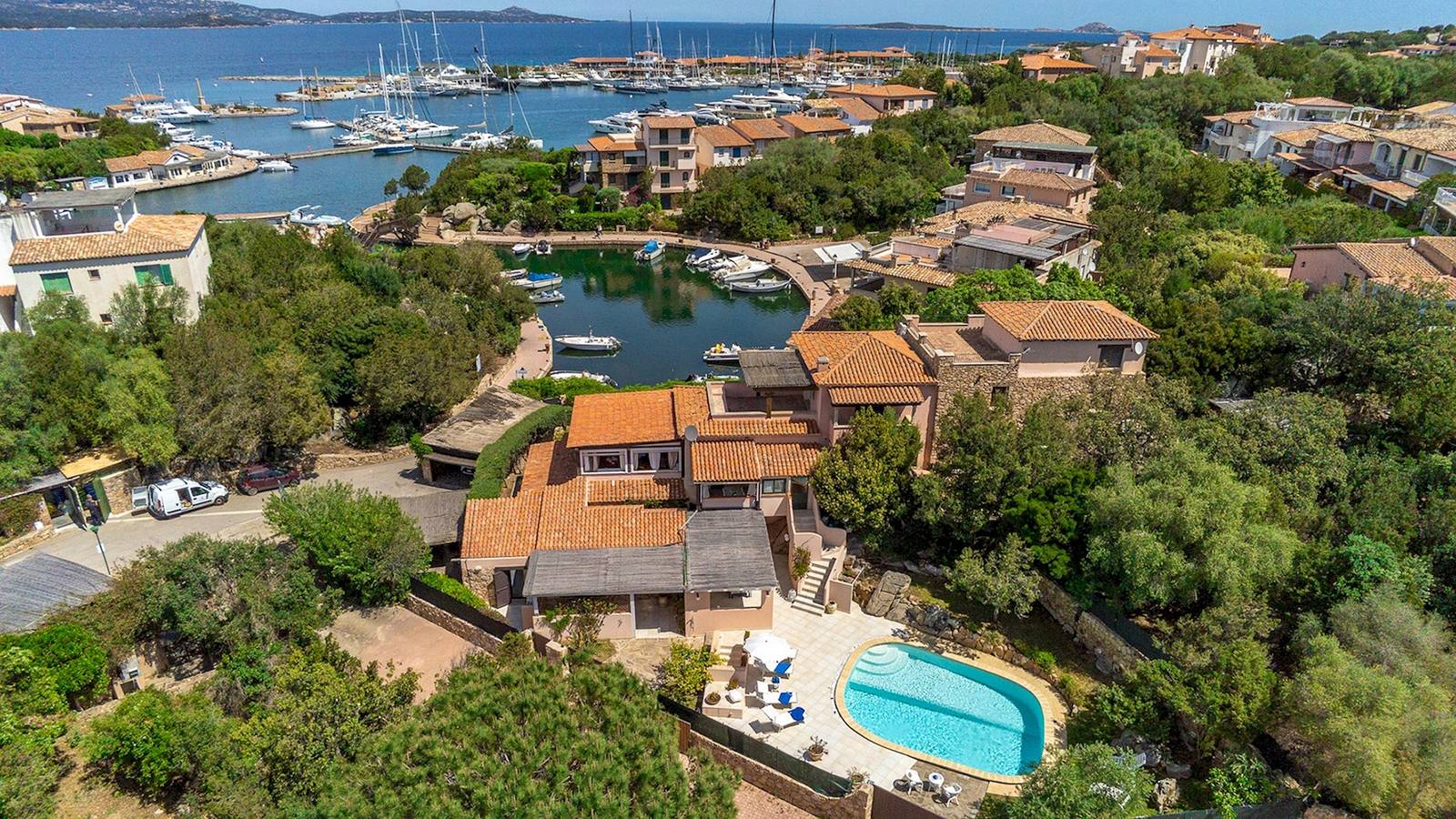 Villa für 10 Personen mit Terrasse in Porto Rotondo, Costa Smeralda