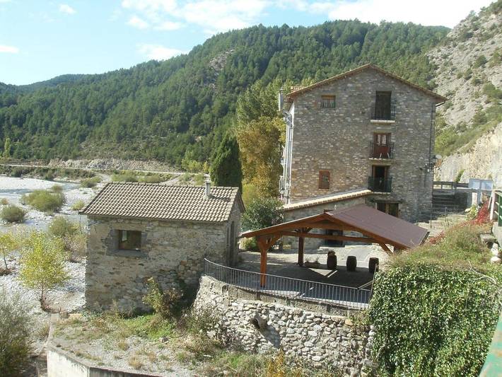 Casa rural para 2 personas, con Balcón y Terraza además de Vistas al lago y Vistas en Parque nacional de Ordesa y Monte Perdido