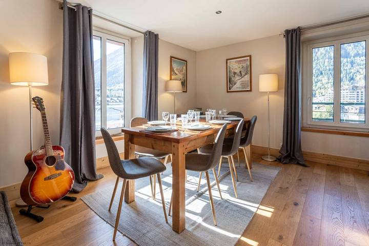 Gîte pour 8 personnes, animaux acceptés dans Gare De Chamonix Mont Blanc - 4