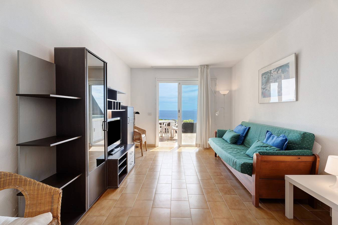Appartement entier, Appartement de vacances "Costa Isora 1" avec vue sur la mer, piscine partagée et Wi-Fi in Cueva del Polvo, Guía de Isora