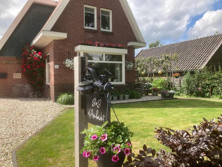 Chambre d’hôte pour 2 personnes, avec jardin et vue dans Drenthe