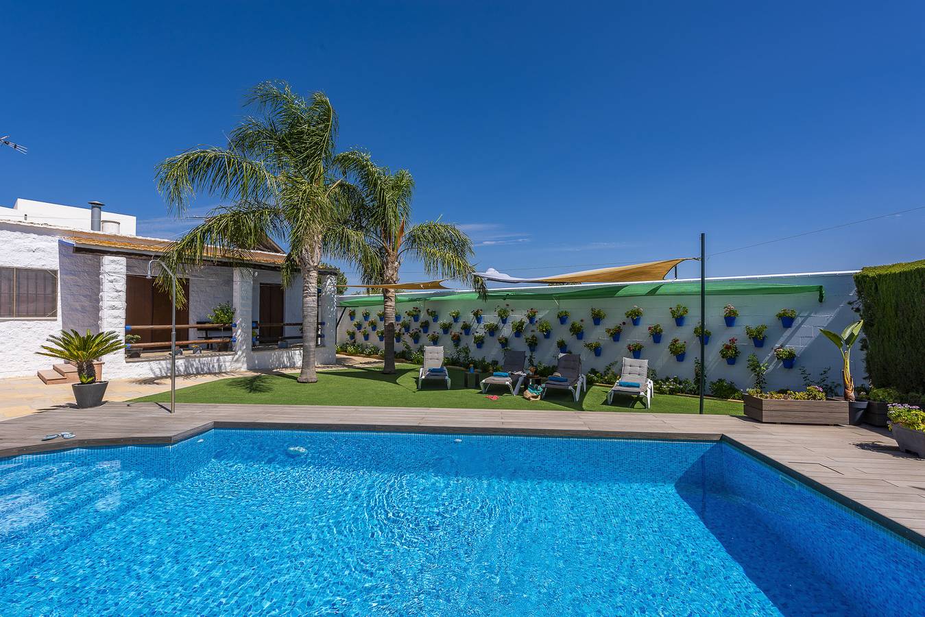 Ländliches Ferienhaus "Casita de la Cantera" mit Pool & Wlan in Lantejuela, Sevilla Provinz