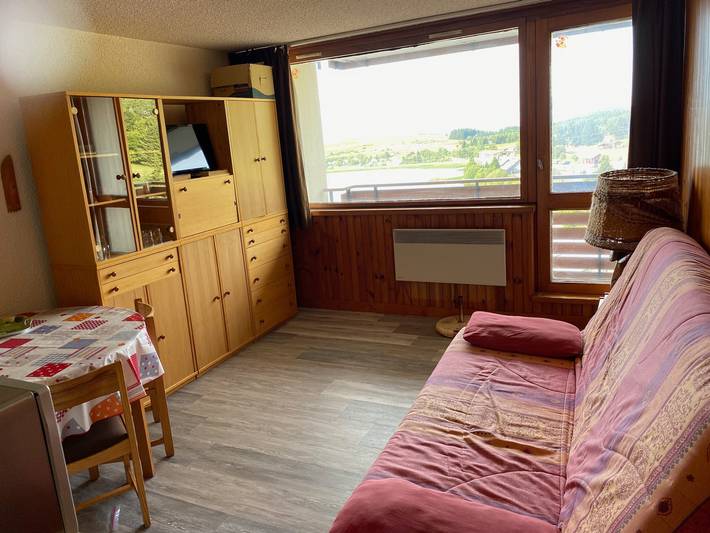 Studio pour 4 personnes, avec Balcon et Vue sur le lac