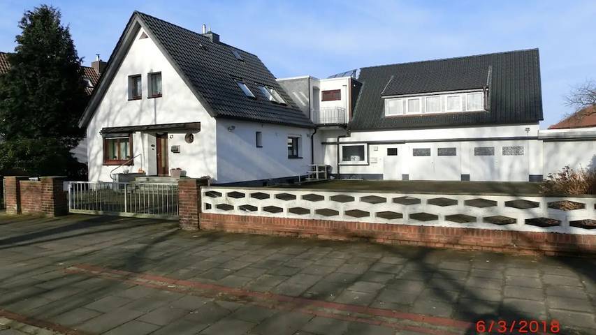 Ferienhaus für 3 Personen, mit Balkon in Bremerhaven