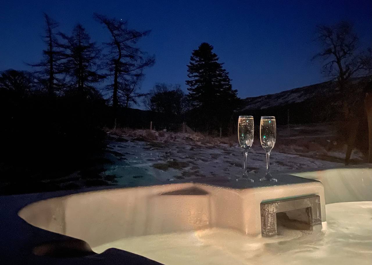 Chalet für 4 Personen mit Sauna in Glenshee, Angus