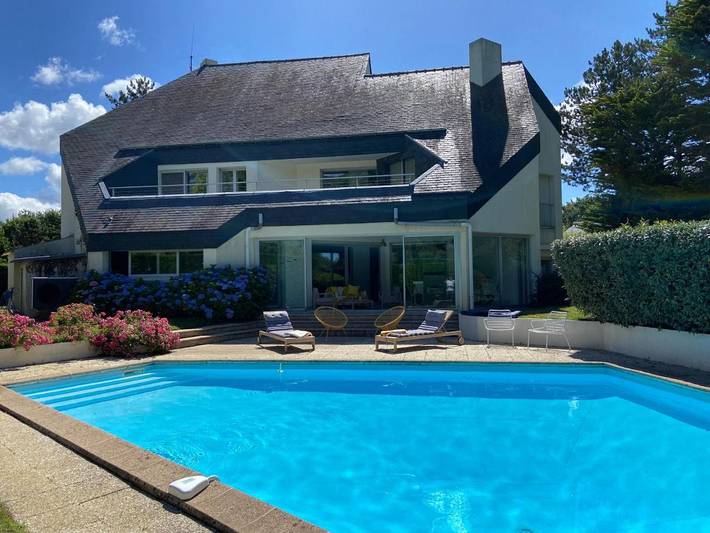 Location de vacances pour 8 personnes, avec piscine et jacuzzi ainsi que jardin et sauna à Saint-André-des-Eaux - 4