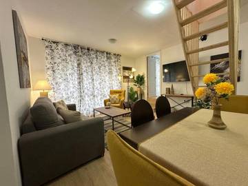 Gîte pour 5 personnes, avec vue et balcon à La Esperanza
