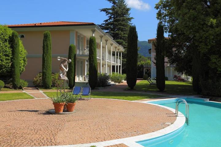 Ferienwohnung für 3 Personen, mit Pool und Ausblick sowie Garten und Seeblick in Luganer See (Lombardei) - 2